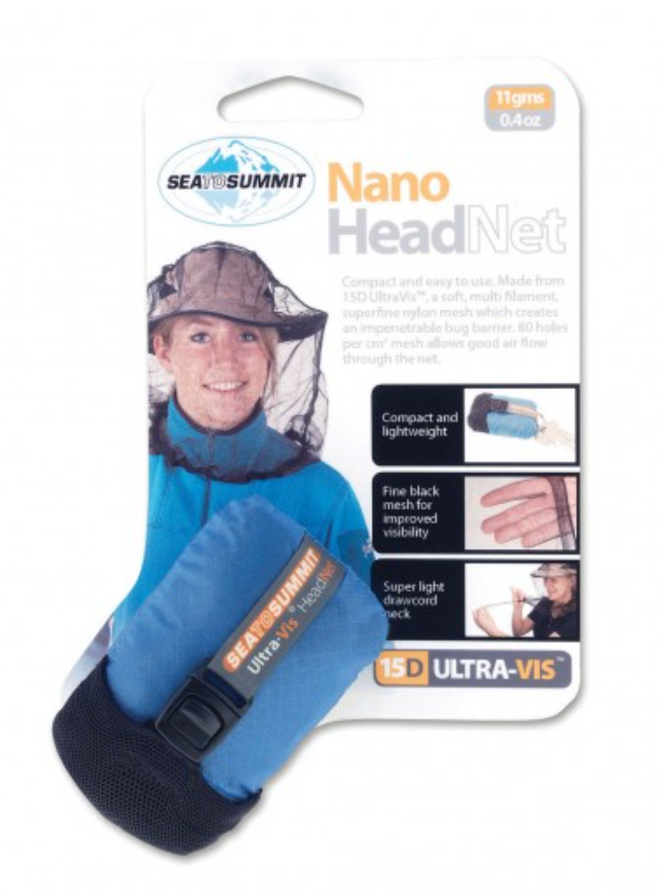 Load image into Gallery viewer, SEA TO SUMMIT NANO MOSQUITO HEAD NET
