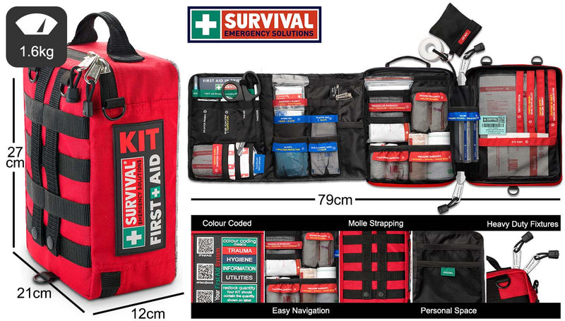 Load image into Gallery viewer, Survival Family First Aid KIT
